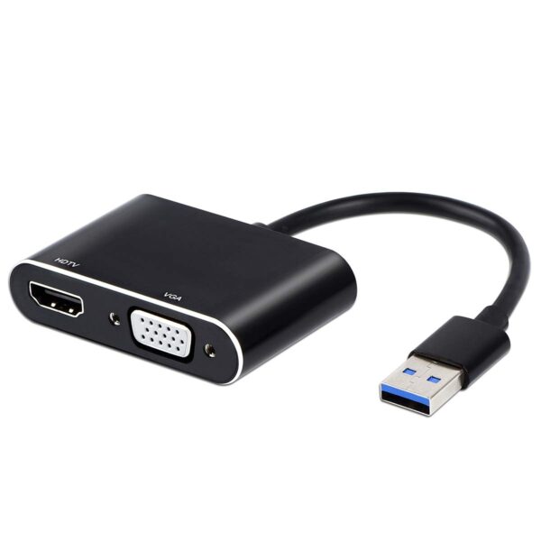 مبدل USB 3.0 به HDMI و VGA
