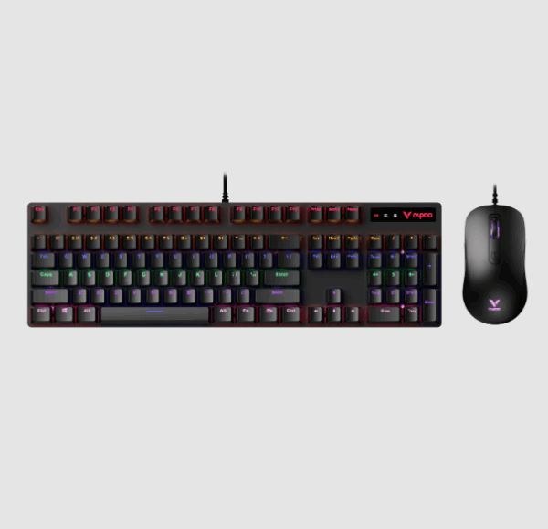 ماوس و کیبورد گیمینگ رپو مدل Rapoo Gaming Desktop V150s