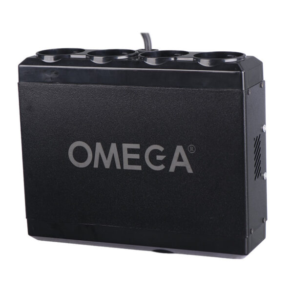محافظ برق فلزی 4 خانه دیجیتال امگا مدل F6000 - Image 3