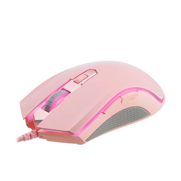 ماوس گیمینگ سیمدار رپو مدل V25S (صورتی)
