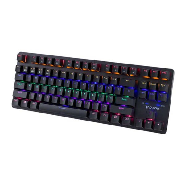 کیبورد باسیم گیمینگ مکانیکال رپو مدل Rapoo V500 -87 - Image 4
