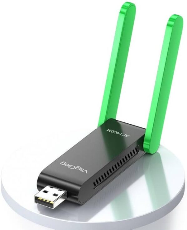 کارت شبکه USB دو انتن 5db برند وگیگ مدل v-k1400