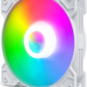 فن کیس 12×12 RGB مدل A1225L سفید