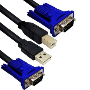 کابل KVM USB طول 1.5 متر
