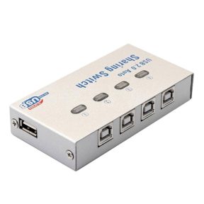 دیتا-سوییچ-اتوماتیک-usb-چهار-پورت-بدنه-فلزی